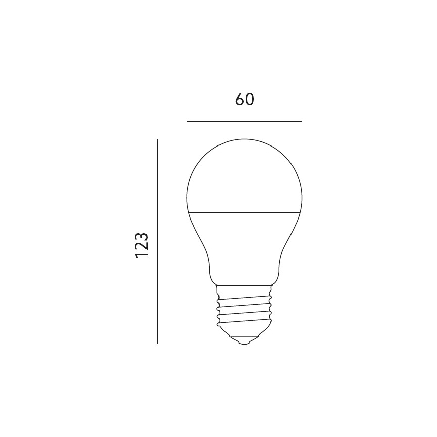 Ampoule LED RGB GS à intensité modulable avec télécommande E27/7W/230V