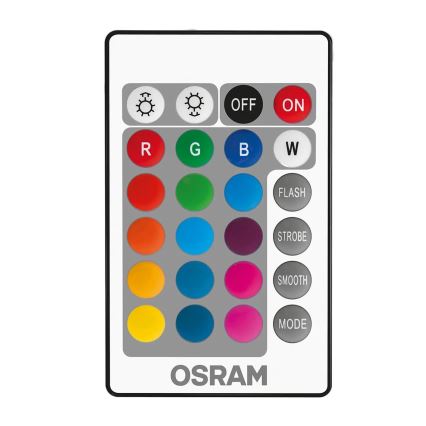 Ampoule LED RGBW à intensité variable RETROFIT E14/4,5W/230V 2700K + Télécommande - Osram