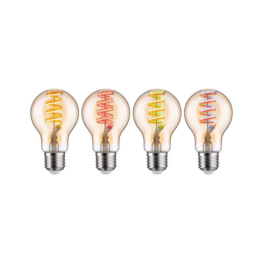 Ampoule LED RGBW dimmable FILAMENT E27/6,3W/230V 2200-6500K - Paulmann 29156