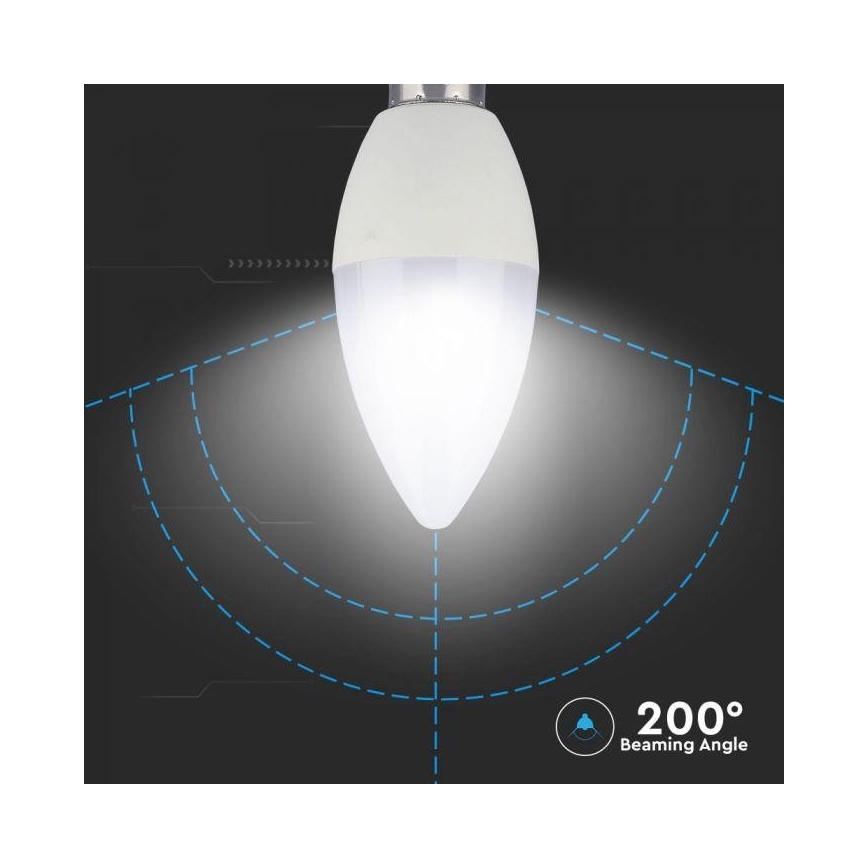 Ampoule LED RVB à intensité variable E14/3,5W/230V 6400K + télécommande