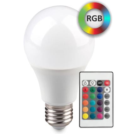 Ampoule LED RVB E27/6W/230V à intensité variable 3000K