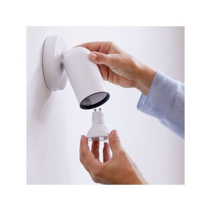 Ampoule LED RVBW à intensité variable PAR16 GU10/4,7W/230V 2200-6500K CRI 90 Wi-Fi - WiZ