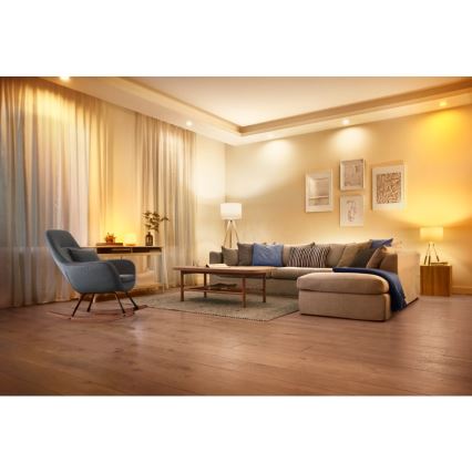 Ampoule LED RVBW à intensité variable PAR16 GU10/4,7W/230V 2200-6500K CRI 90 Wi-Fi - WiZ