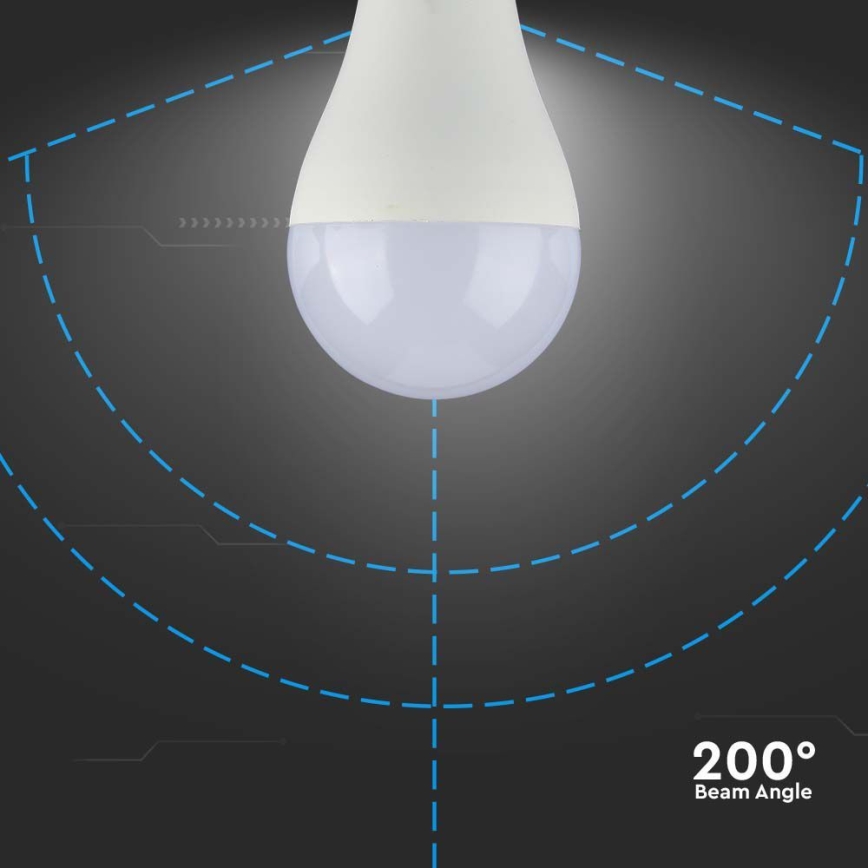 Ampoule LED SAMSUNG CHIP A65 E27/17W/230V 6500K