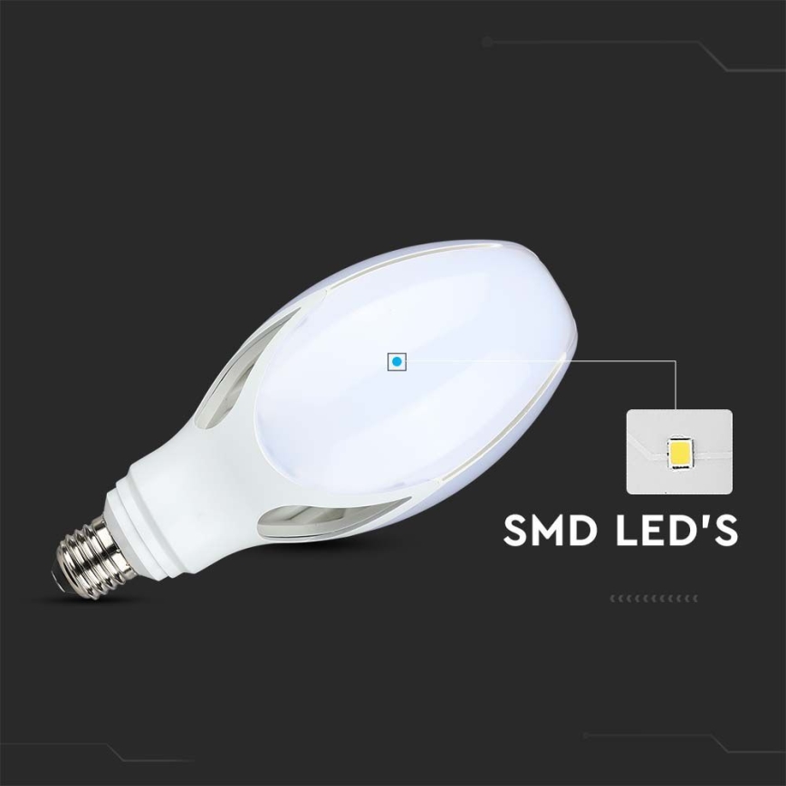 Ampoule LED SAMSUNG CHIP E27/36W/230V 6500K