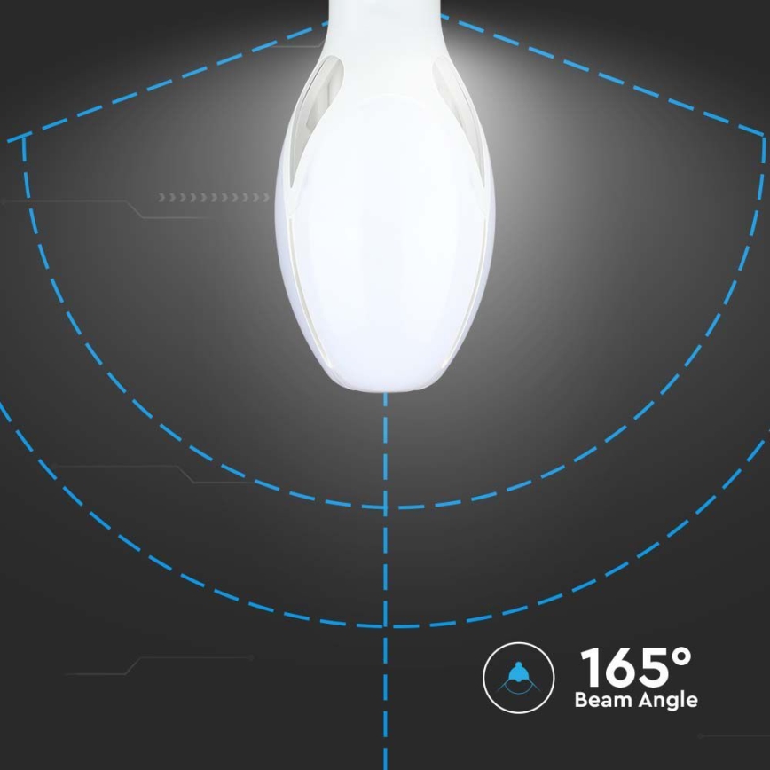 Ampoule LED SAMSUNG CHIP E27/36W/230V 6500K