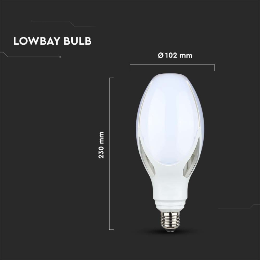 Ampoule LED SAMSUNG CHIP E27/36W/230V 6500K