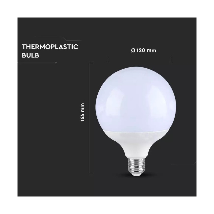 Ampoule LED SAMSUNG CHIP G120 E27/18W/230V 3000K