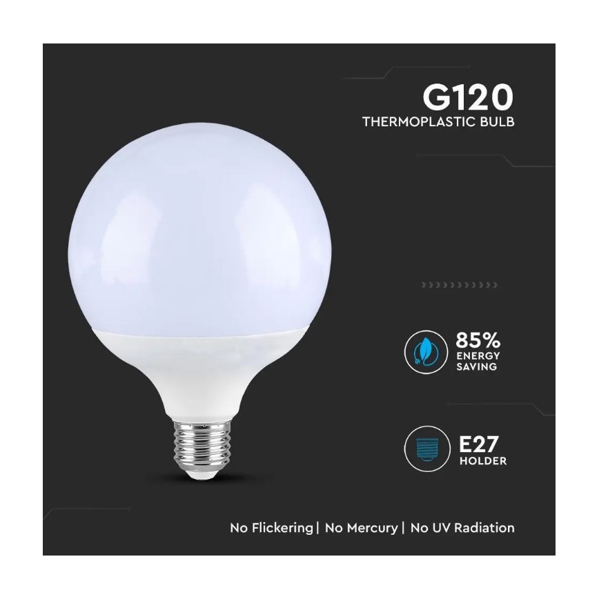 Ampoule LED SAMSUNG CHIP G120 E27/18W/230V 4000K