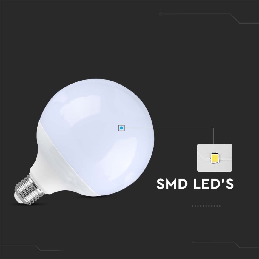 Ampoule LED SAMSUNG CHIP G120 E27/22W/230V 4000K