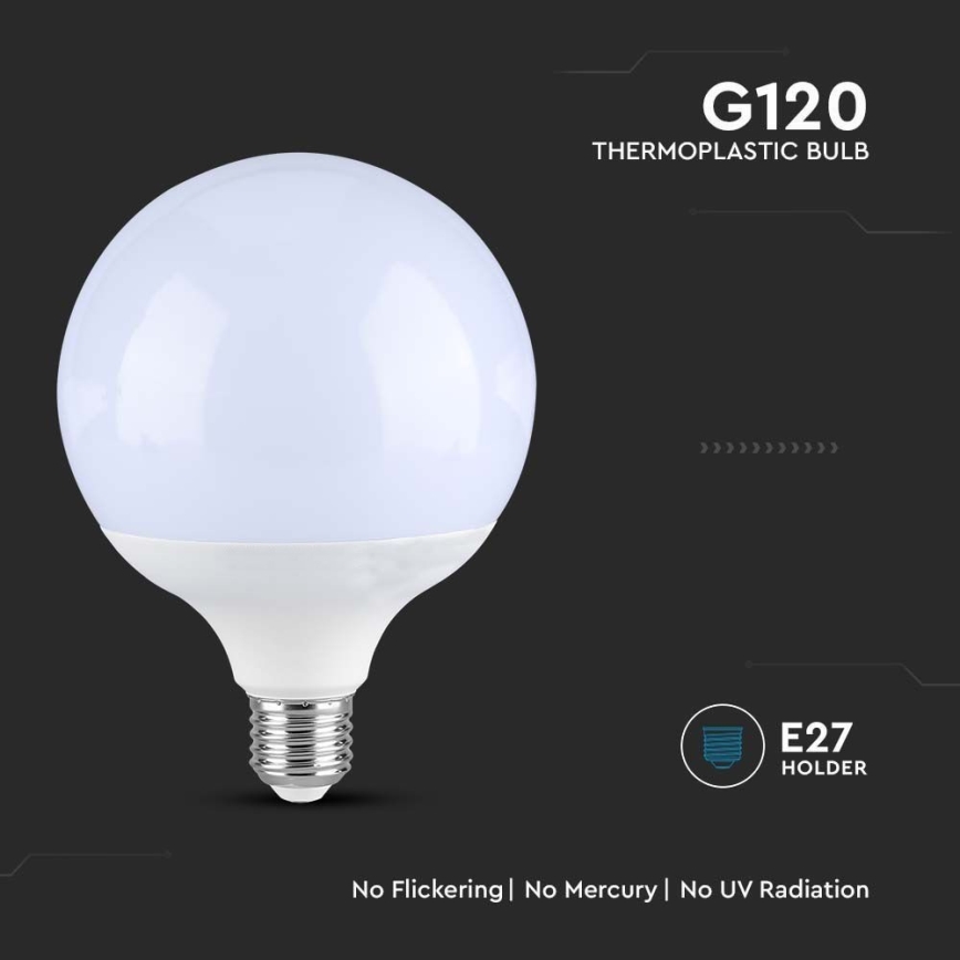 Ampoule LED SAMSUNG CHIP G120 E27/22W/230V 4000K