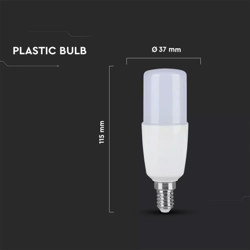 Ampoule LED SAMSUNG CHIP T37 E14/8W/230V 3000K