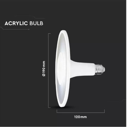 Ampoule LED SAMSUNG CHIP UFO E27/11W/230V 120° 6400K