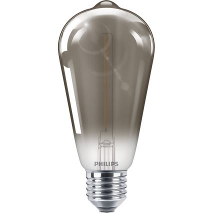 Ampoule LED SMOKY VINTAGE Philips ST64 E27/2,3W/230V 2700K