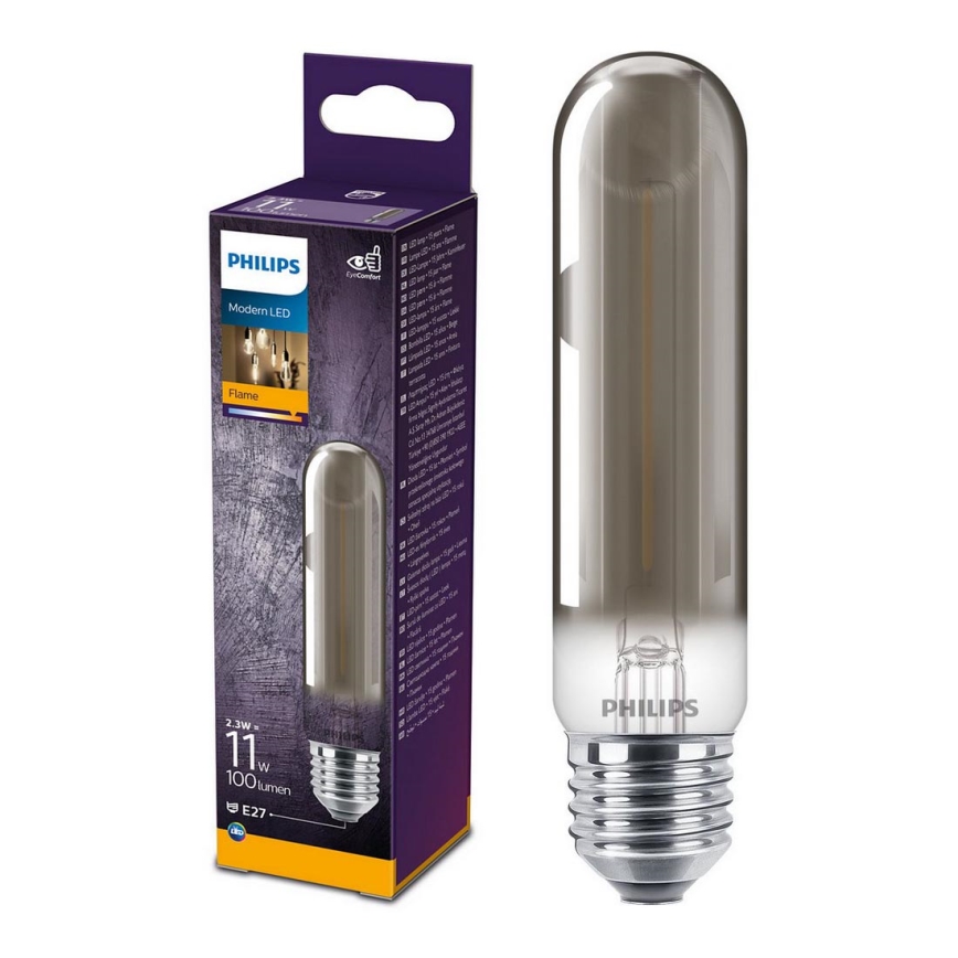 Ampoule LED SMOKY VINTAGE Philips T32 E27/2,3W/230V 1800K