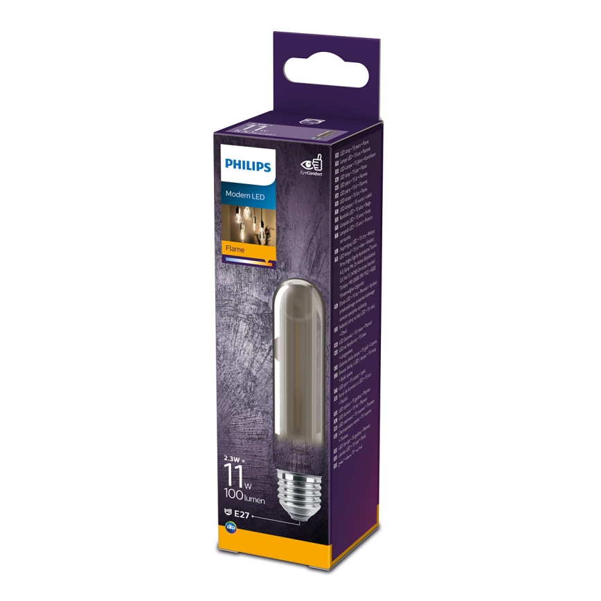 Ampoule LED SMOKY VINTAGE Philips T32 E27/2,3W/230V 1800K