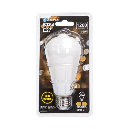 Ampoule LED ST64 E27/10W/230V 320° 2700K - Aigostar