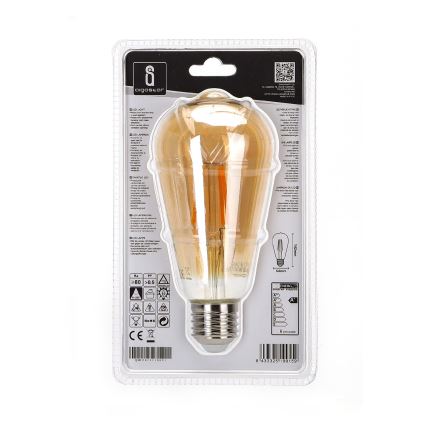 ampoule LED ST64 E27/6W/230V 2200K - Aigostar