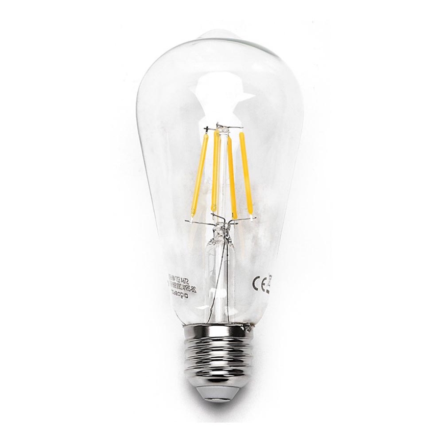 ampoule LED ST64 E27/8W/230V 2700K - Aigostar