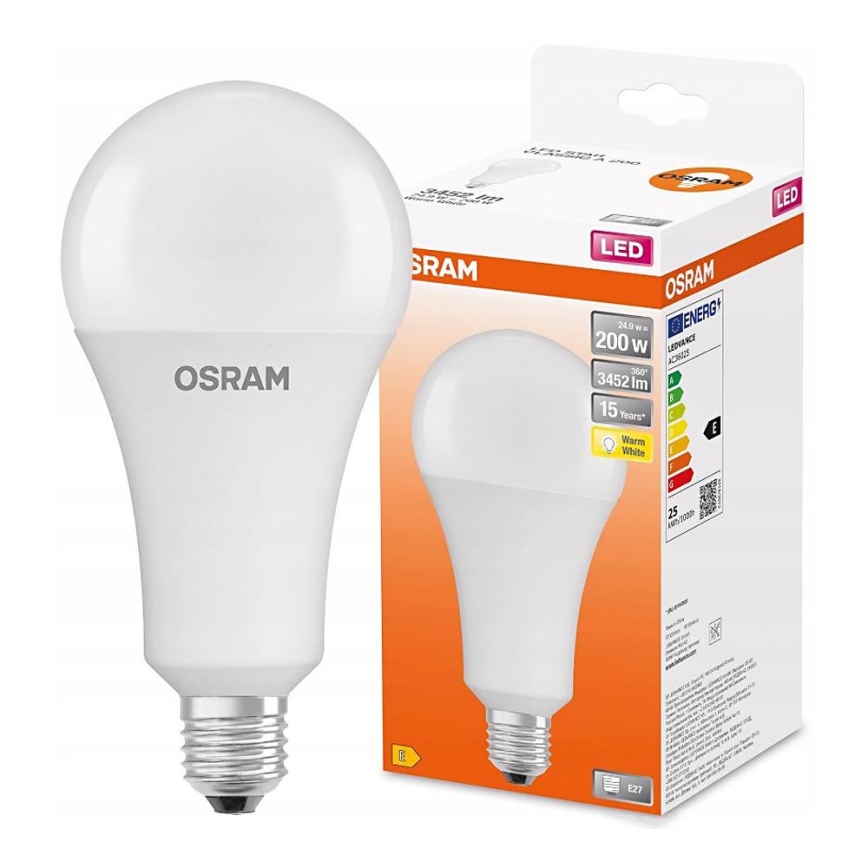 Ampoule LED STAR E27/24,9W/230V 2700K - Osram