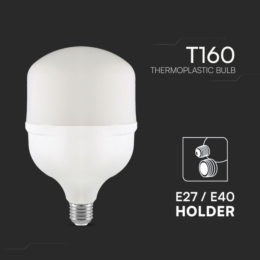 Ampoule LED T160 E27/60W/230V 6500K