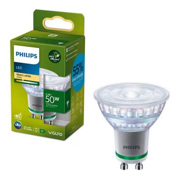 Ampoule LED ULTRAEFFICIENT Philips PAR16 GU10/2,1W/230V 2700K