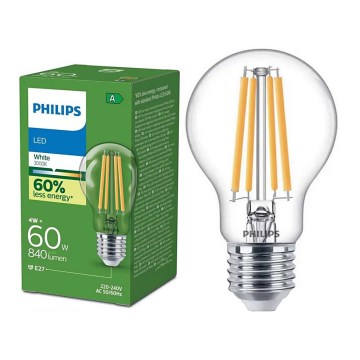 Ampoule LED ULTRAEFFICIENT VINTAGE Philips A60 E27/4W/230V 3000K