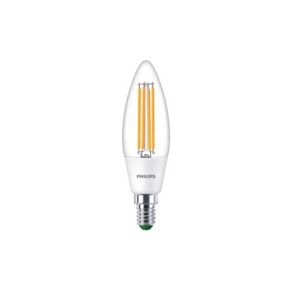 Ampoule LED ULTRAEFFICIENT VINTAGE Philips B35 E14/2,3W/230V 3000K