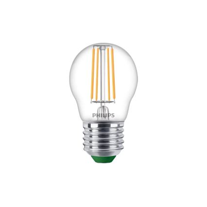Ampoule LED ULTRAEFFICIENT VINTAGE Philips P45 E27/3,8W/230V 2700K