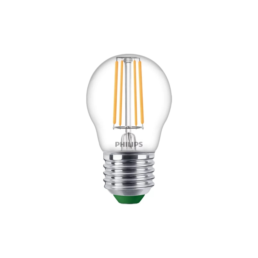 Ampoule LED ULTRAEFFICIENT VINTAGE Philips P45 E27/3,8W/230V 2700K
