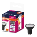 Ampoule LED VALUE PAR16 GU10/4,5W/230V 4000K 36° noir - Osram