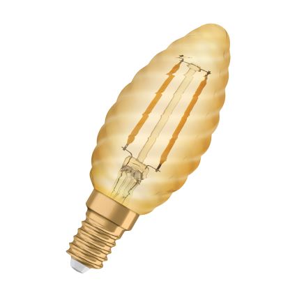 Ampoule LED VINTAGE à filament E14/2,5W/230V 2400K - Osram