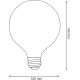 Ampoule LED VINTAGE AMBER E27/4W/230V G100 2700K