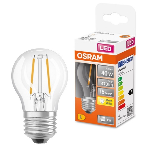 Ampoule LED VINTAGE E27/4W/230V 2700K - Osram