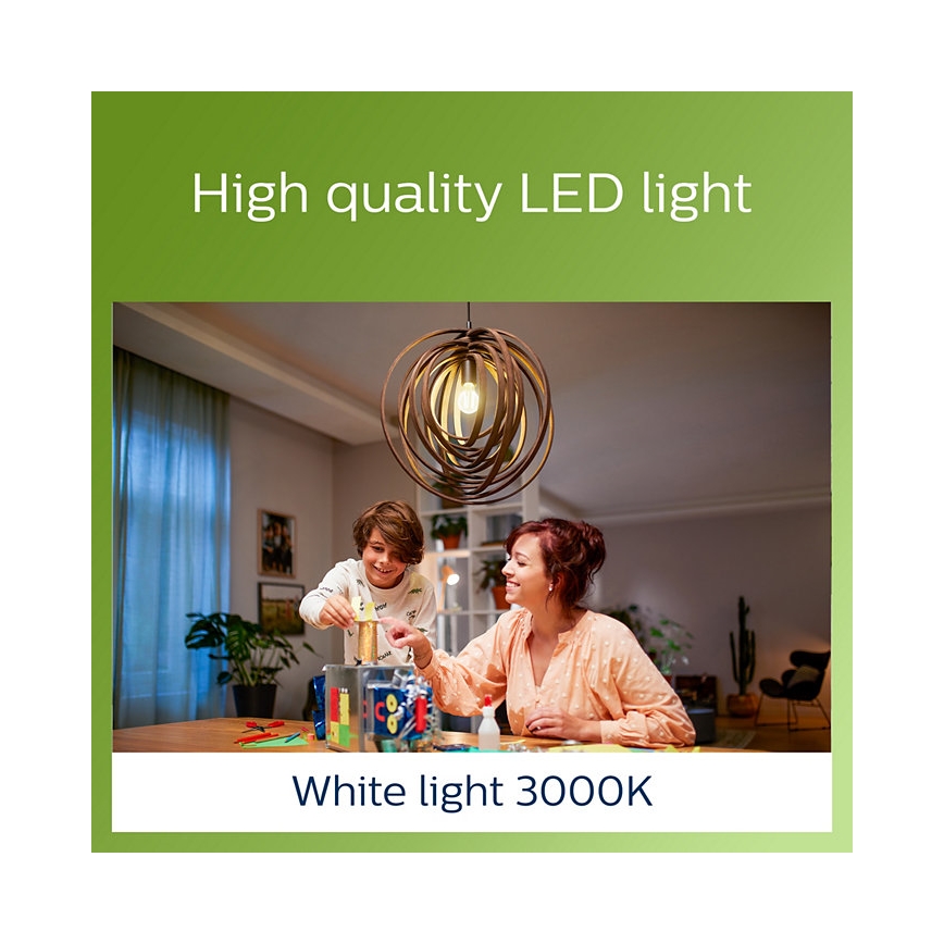 Ampoule LED blanche A60 ultra efficace 4W - 60W Philips