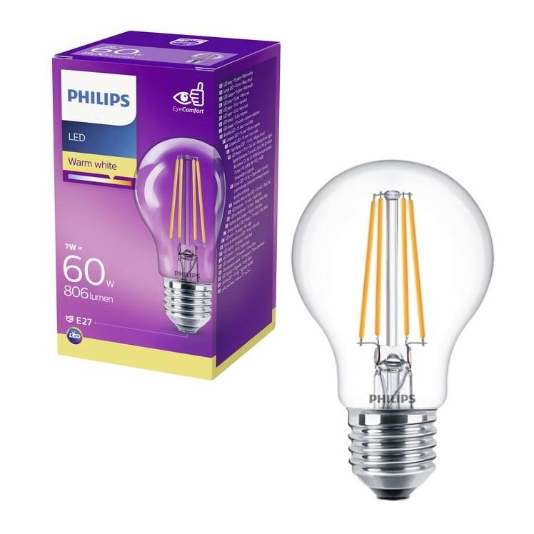 Ampoule à incandescence à tête miroir E27 60W