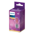 Ampoule LED vintage Philips P45 E27/4,3W/230V 2700K