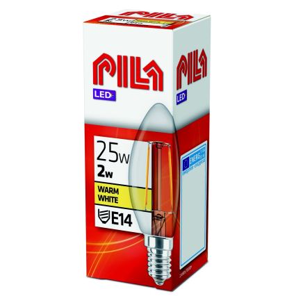 Ampoule LED VINTAGE Philips Pila E14/2W/230V 2700K