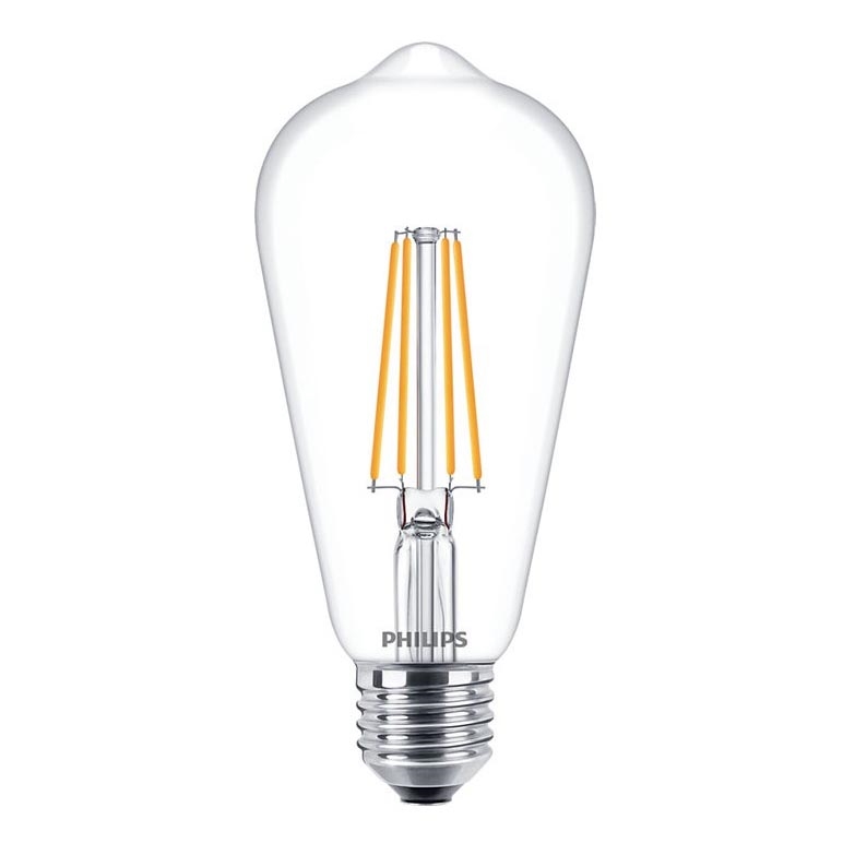 Ampoule LED VINTAGE Philips ST64 E27/7W/230V 2700K