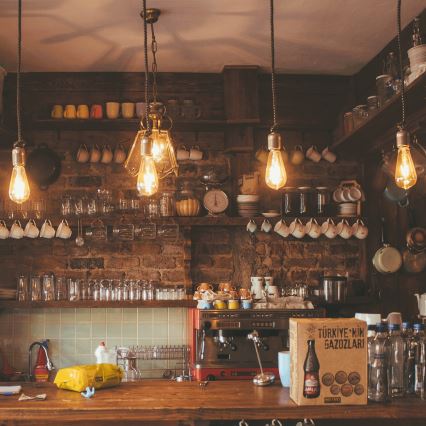 Ampoule LED VINTAGE ST64 E27/16W/230V 2200K - Aigostar