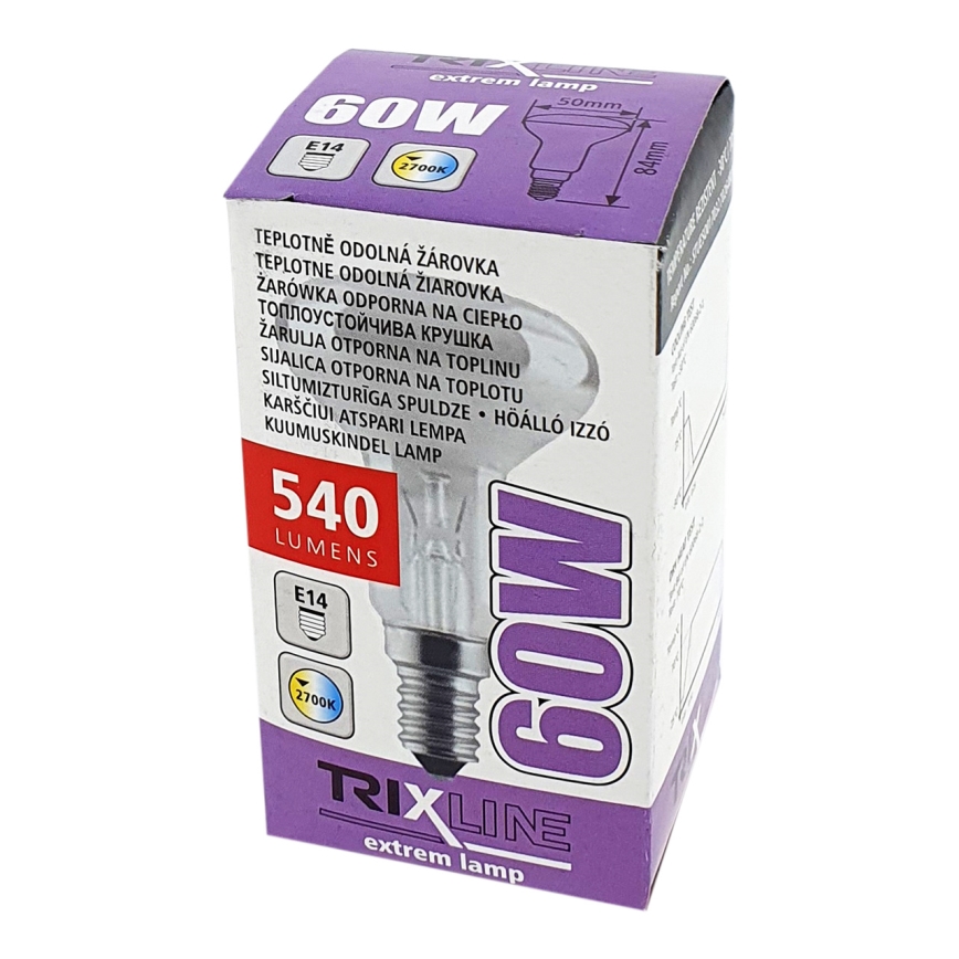 Ampoule pour projecteur industriel R50 E14/60W/230V 2700K