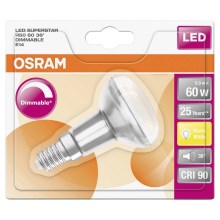 Ampoule pour projecteur LED à intensité variable E14/5,9W/230V 2700K - Osram