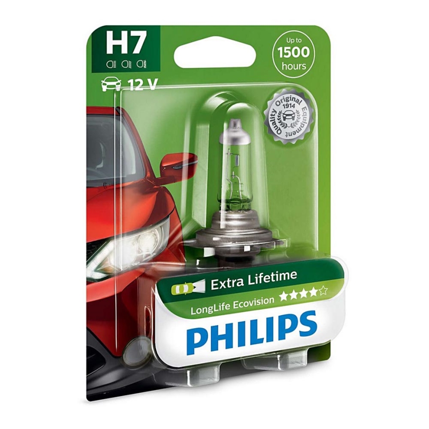 Ampoule pour voiture Philips ECOVISION 12972LLECOB1 H7 PX26d/55W