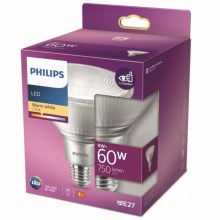 Ampoule réflecteur LED Philips E27/9W/230V 2700K