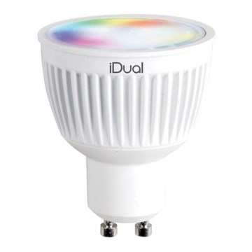 Ampoule RGBW à intensité variable iDual GU10/7W/230V 2200-6500K