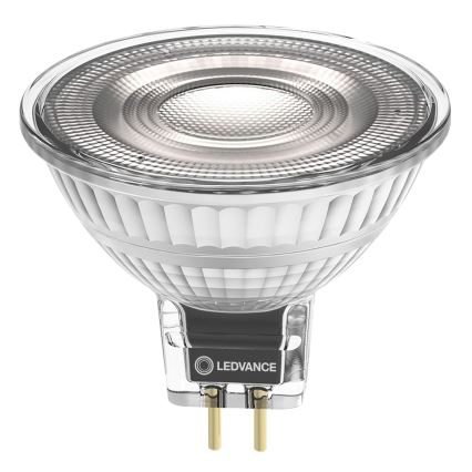 Ampoule LED dimmable réflecteur MR16 GU5,3/5,3W/12V 2700K 36° IRC 97 - Ledvance