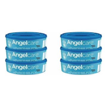 Angelcare - Bacs de recharge pour poubelles à couches 6 pce