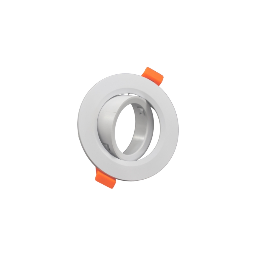 Anneau de finition pour spot encastré GU10 Ø 9 cm, blanc
