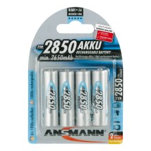 Ansmann 07522 Mignon AA - 4 pc Pile rechargeable NiMH/1,2V/2850mAh