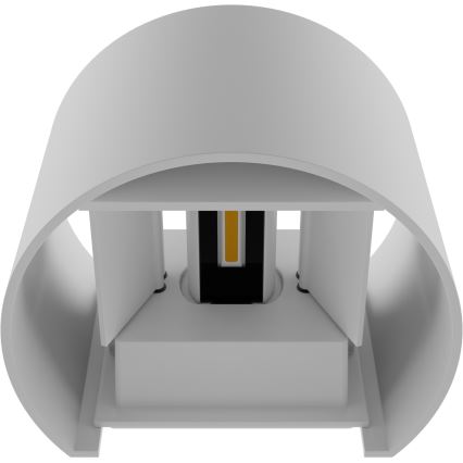 APLED - Applique murale LED extérieure OVAL 2xLED/3W/230V IP65